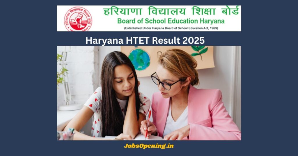 Haryana HTET Result 2025