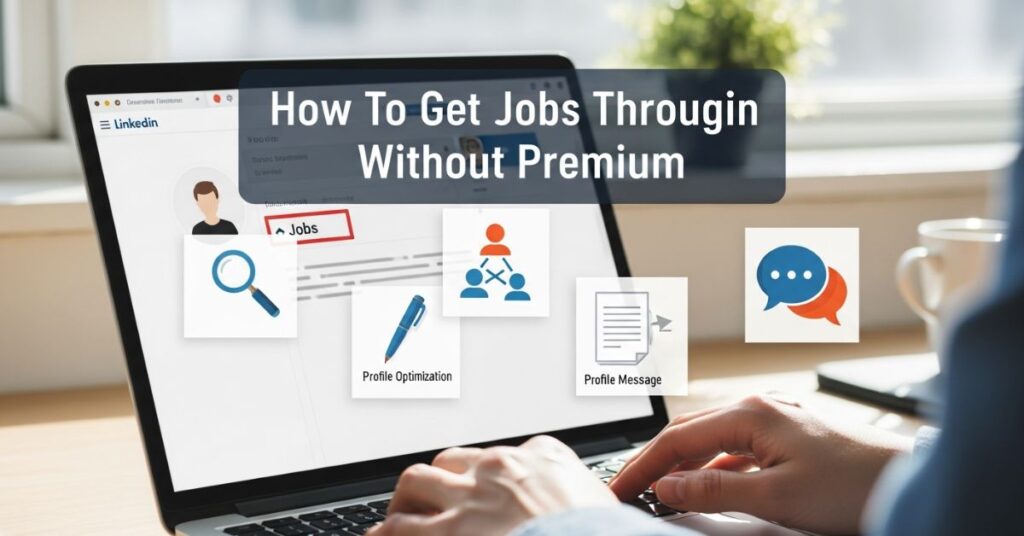 How To Get Jobs Through LinkedIn Without Premium