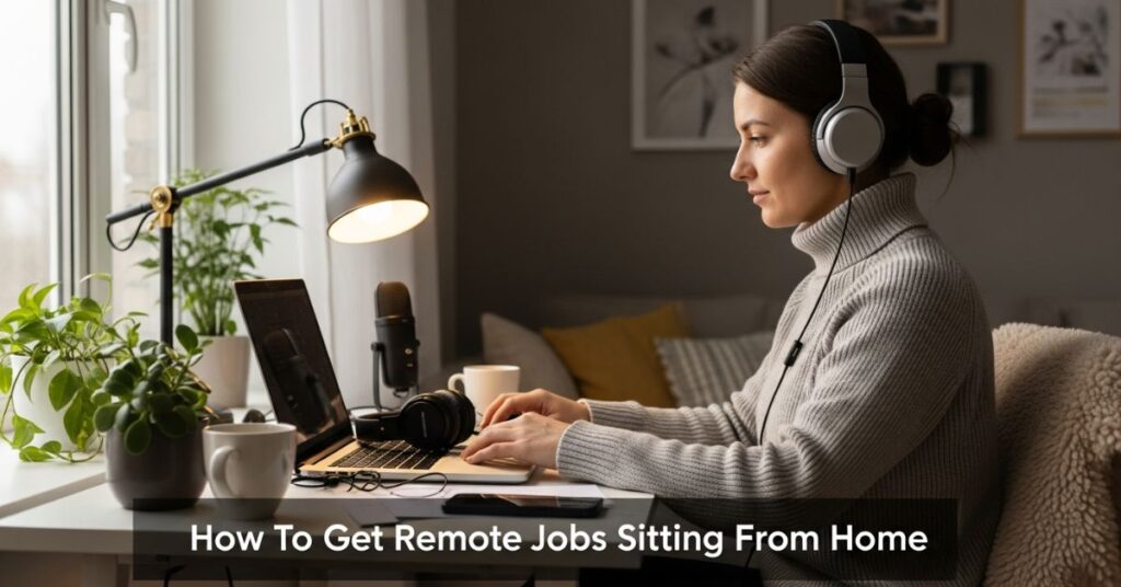 How To Get Remote Jobs Sitting From Home