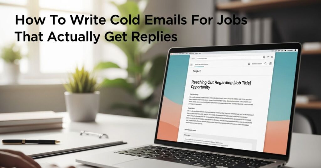 How To Write Cold Emails For Jobs That Actually Get Replies