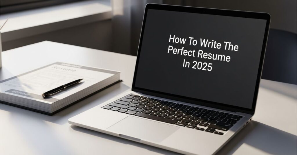 How To Write The Perfect Resume In 2025