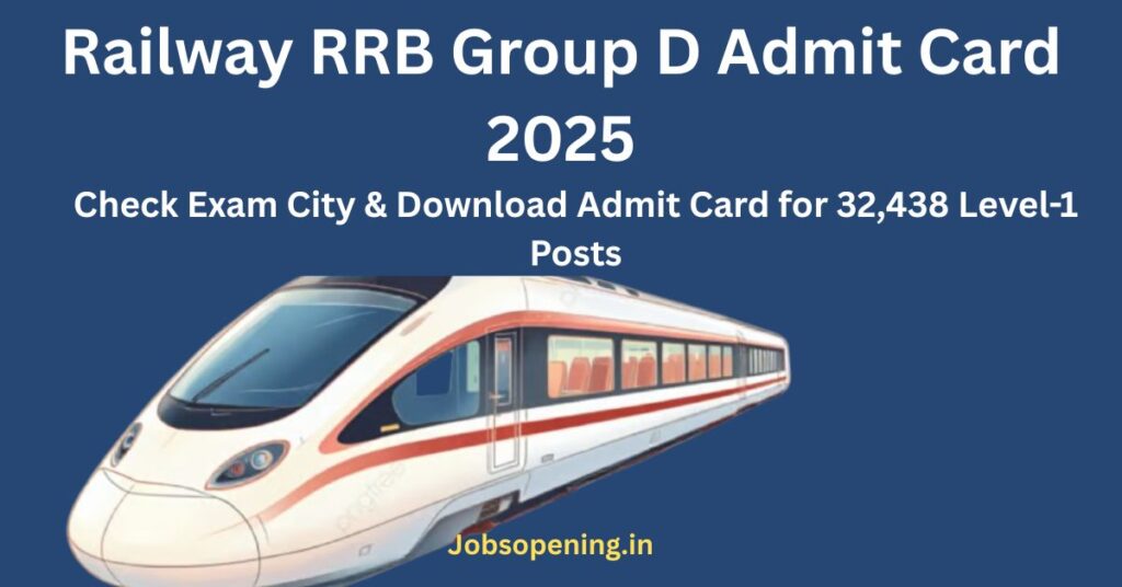 Railway RRB Group D Admit Card 2025