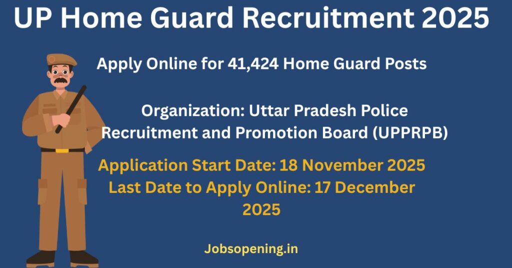 UP Home Guard Recruitment 2025