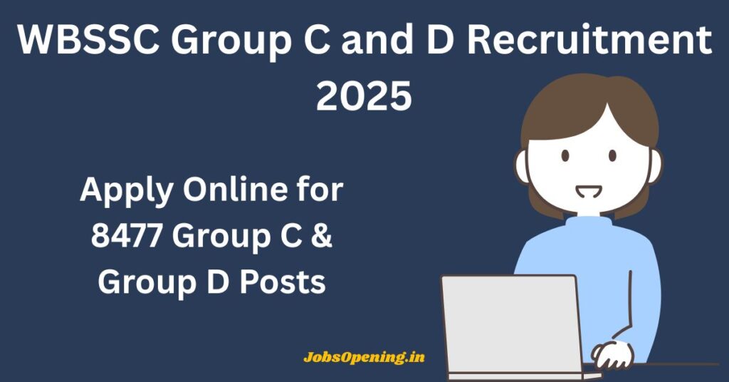WBSSC Group C and D Recruitment 2025