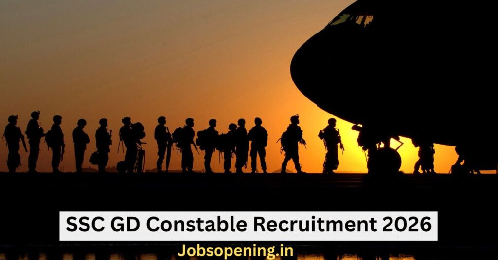 SSC GD Constable Recruitment 2026