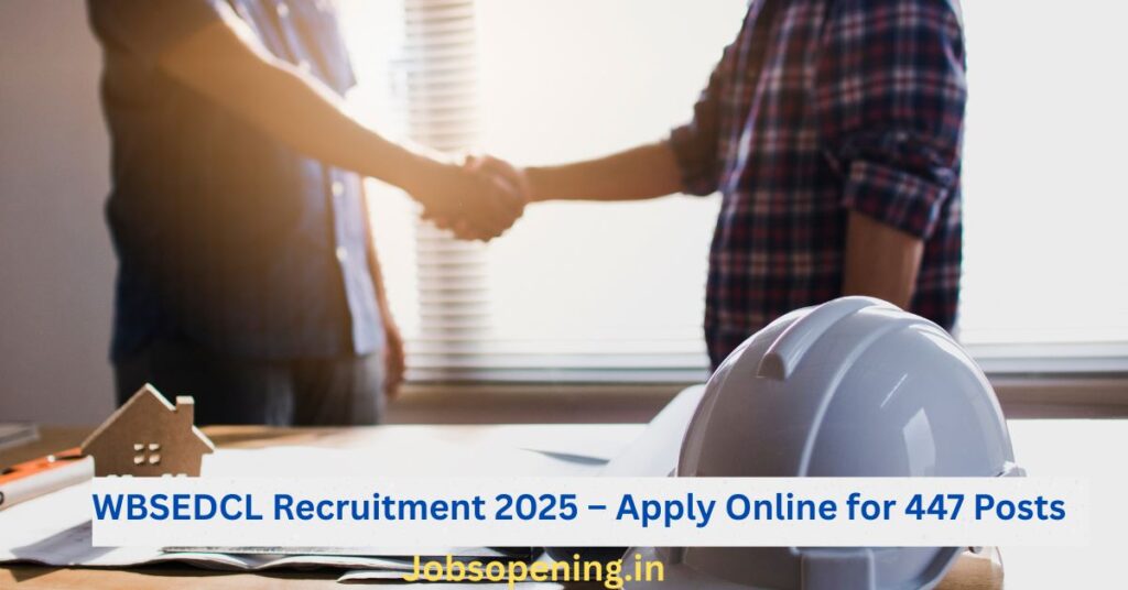 WBSEDCL Recruitment 2025