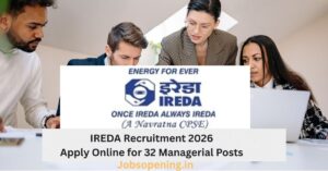 IREDA Recruitment 2026