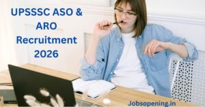 UPSSSC ASO & ARO Recruitment