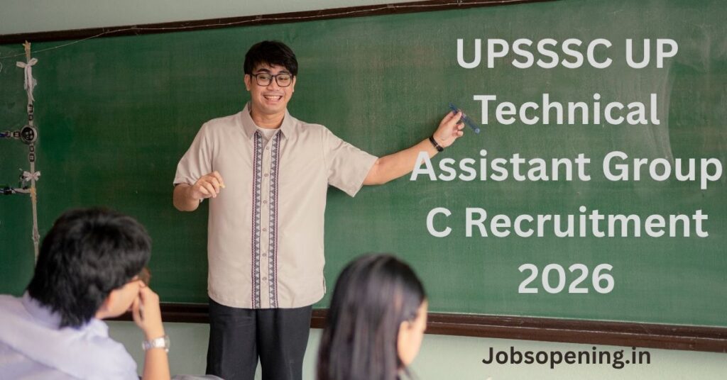 UPSSSC UP Technical Assistant Group C Recruitment 2026
